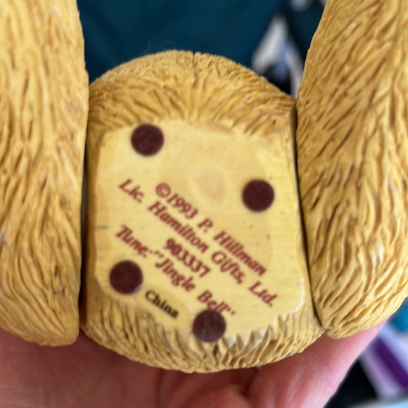 Rare Vtg 93 Hillman Hamilton collectible music box - Picture 4 of 4